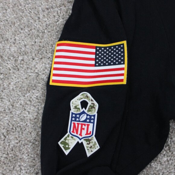 Nike Cleveland Browns Shirt Mens XL Black Salute to Service On Field Apparel L/S - Picture 7 of 16